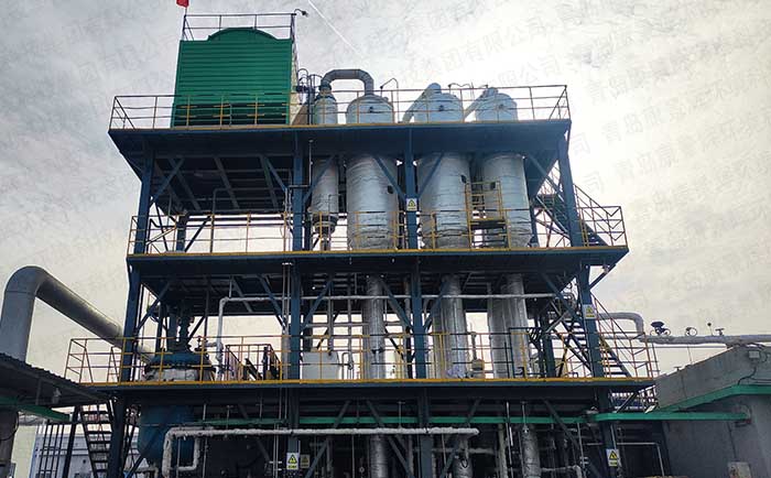 羧甲基纖維素鈉廢水三效蒸發(fā)結(jié)晶器 羧甲基纖維素鈉廢水三效蒸發(fā)結(jié)晶器