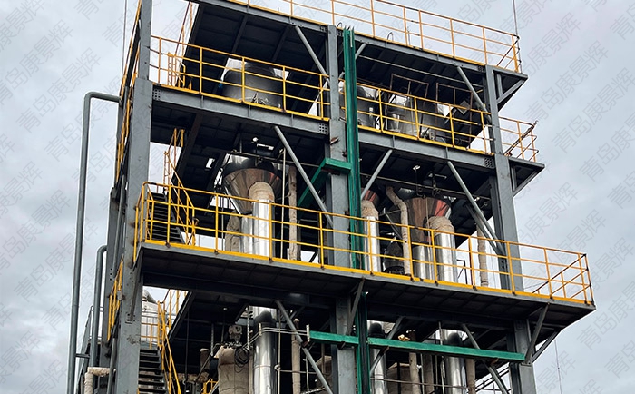 投入使用的蒸發(fā)器 投入使用的蒸發(fā)器