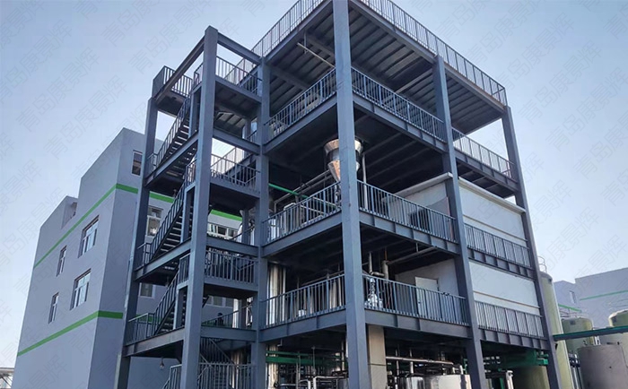 MVR降膜蒸發濃縮系統的應用