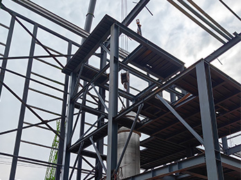 河南MVR蒸發器安裝現場 河南MVR蒸發器安裝現場